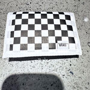 Vans Black & White Checkerboard Wallet